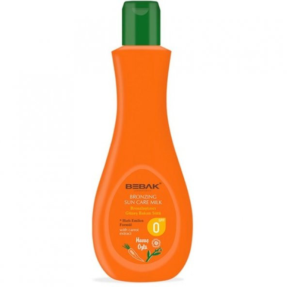 Bebak Güneş Bakım Sütü Havuç Özlü 215 ml