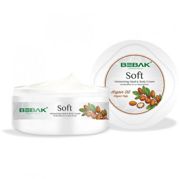 Bebak Soft Argan Oil Kavanoz 300 ml ürün görseli