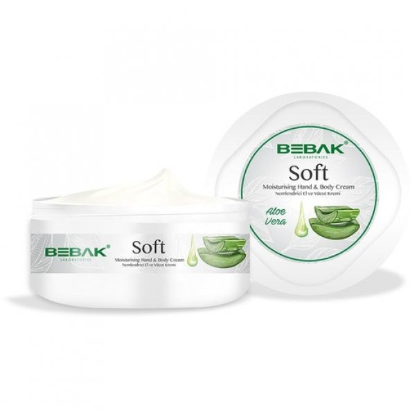 Bebak Soft Aloe Vera Kavanoz 300 ml ürün görseli