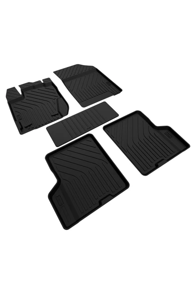 Dacia Duster 2009-2017 Kokusuz Havuzlu Paspas - Resim 6