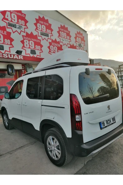 Port Bagaj - Tabut Bagaj 390 Litre Beyaz - Resim 6