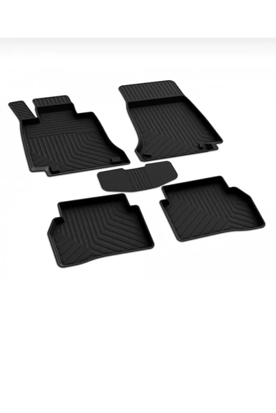 Mercedes C‑Serisi W205 2014–2021 4D Havuzlu Paspas – Tpe, Kaymaz Ve Sabitlemeli - Resim 2