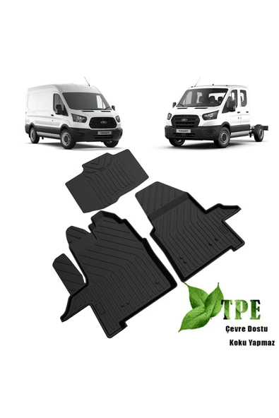 Transit 2014-2024 Havuzlu Paspas Siyah - Resim 2