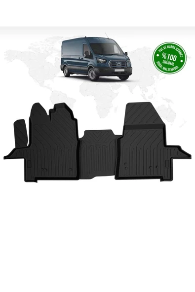 Ford Transit 2014‑2023 4D Havuzlu Paspas Seti – Tpe, Kaymaz & Sabitlemeli ürün görseli 1