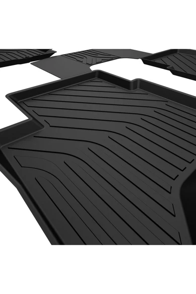 Volkswagen Amarok 2022+ 4D Havuzlu Paspas – Tpe, Kaymaz Ve Sabitlemeli - Resim 2