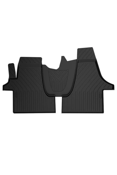 Transporter T5 T6 T7 Havuzlu Paspas Siyah Araca Özel 2003-2024 Tüm Modeller için - Resim 5