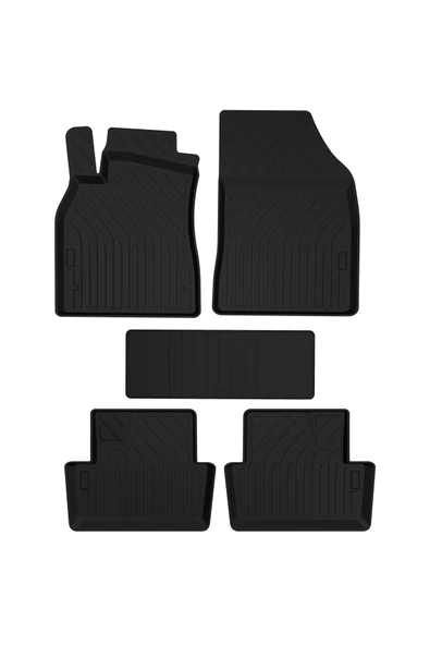 Renault Fluence 2010-2016 Havuzlu Paspas 4D Kokusuz Yumuşak - Resim 4