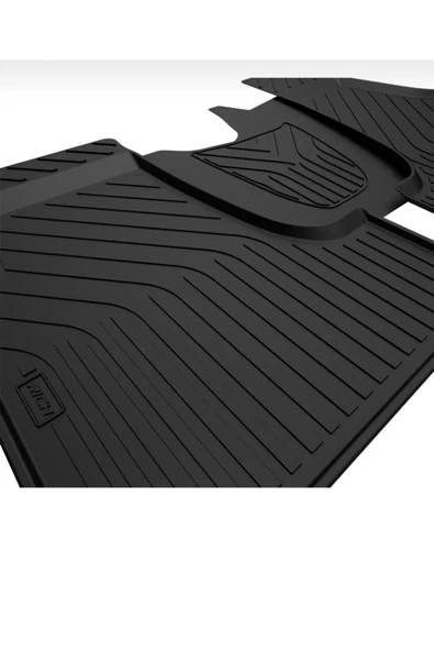 Volkswagen Caravelle Havuzlu Paspas Siyah Araca Özel - Resim 7