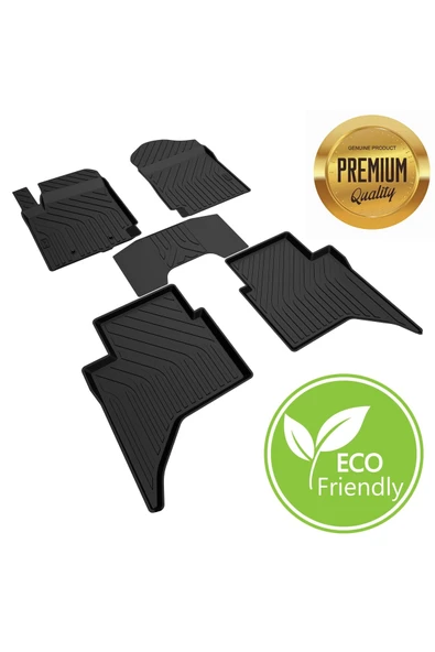 Amarok 2011-2022 Havuzlu Paspas Kokusuz Yumuşak - Resim 3