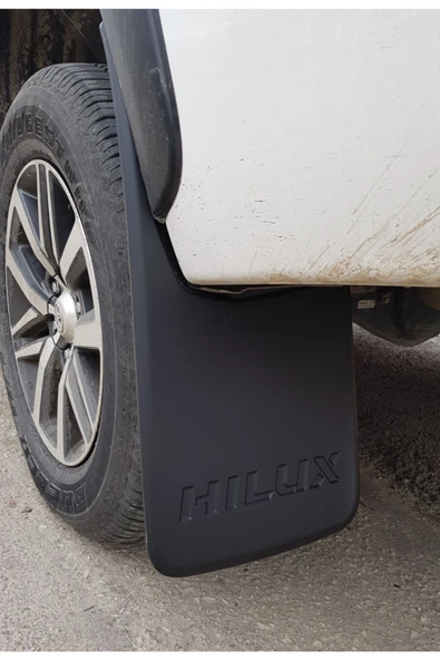 Toyota Hılux 2015-2020 Arka 2 Li Paçalık Çamurluk Tozluk - Resim 4