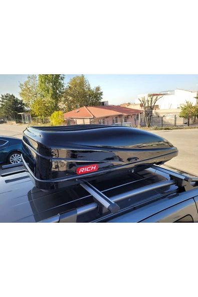 Port Bagaj-Tabut Bagaj 390 Litre Kapasite Parlak Siyah (Piano Black) - Resim 5