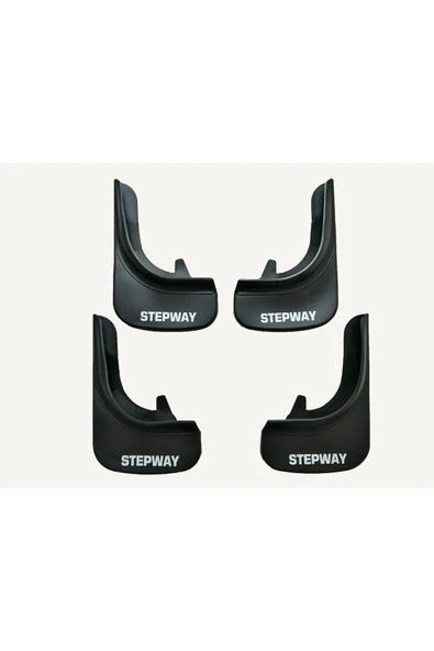 Dacia Stepway Uyumlu Ön-Arka Takım 4'lü Paçalık Seti ürün görseli 1