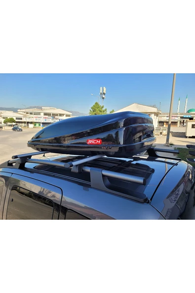 Port Bagaj-Tabut Bagaj 390 Litre Kapasite Parlak Siyah (Piano Black) - Resim 2