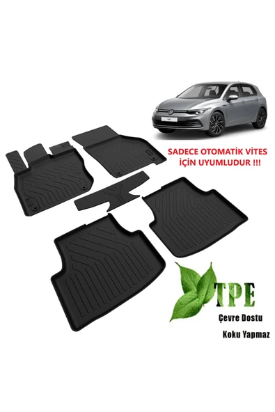 Yeni Seat Leon Havuzlu Paspas 2021-2024 E Tsi Otomatik İçin Uyumludur - Resim 2