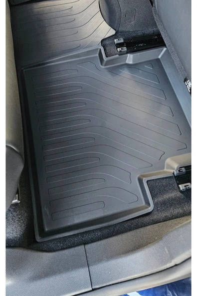 Citroen C5 Aircross Havuzlu Paspas Siyah 2019-2024 Kokusuz Yumuşak - Resim 7