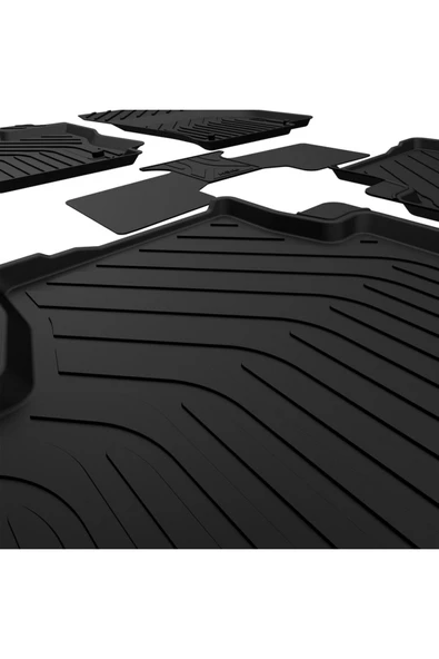 Skoda Superb 2015–2023 Uyumlu 4D Havuzlu Paspas Seti – Tpe, Kaymaz Ve Sabitlemeli - Resim 2