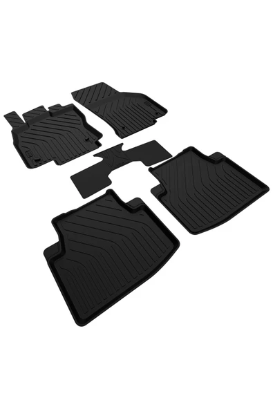 Passat B8 B8.5 2015-2023 4D Havuzlu Kokusuz Yumuşak Paspas - Resim 5