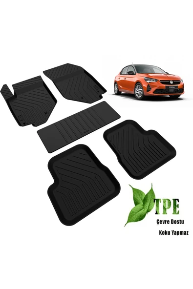 Opel Corsa F 2019-2024 Havuzlu Paspas (Elektrikli Corsa ile Uyumlu Değil!) - Resim 2