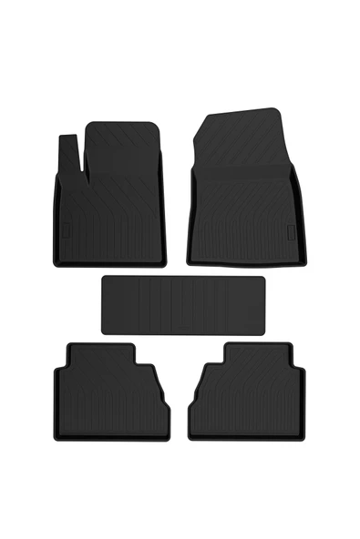 Yeni Tourneo Courier Havuzlu Paspas 2024-2025 Model Kokusuz Yumuşak - Resim 3