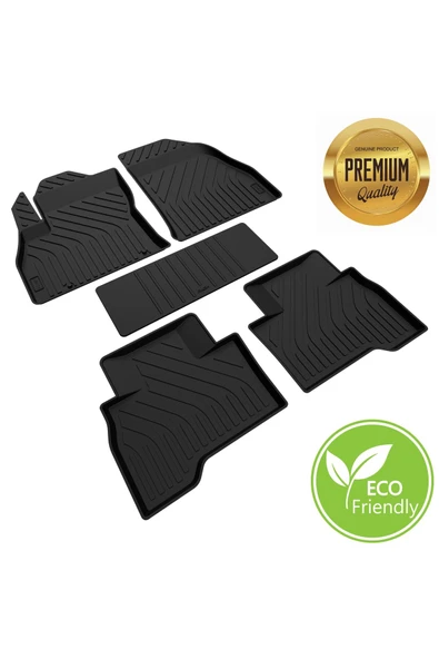 Fiat Fiorino Havuzlu Paspas 2007-2024 Arası Araçlara Uyumlu Kokusuz - Resim 6