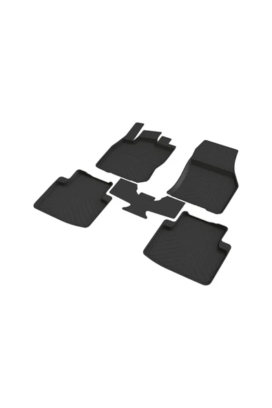 Skoda Kodiaq 2024+ 4D Havuzlu Paspas Seti – Tpe, Kaymaz Ve Sabitlemeli - Resim 4