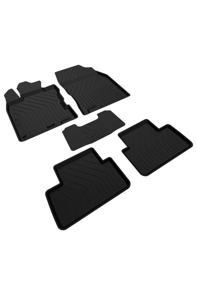 Nissan Qashqai 2014+ 4D Havuzlu Paspas – Tpe, Derin & Kaymaz Koruma - Resim 4