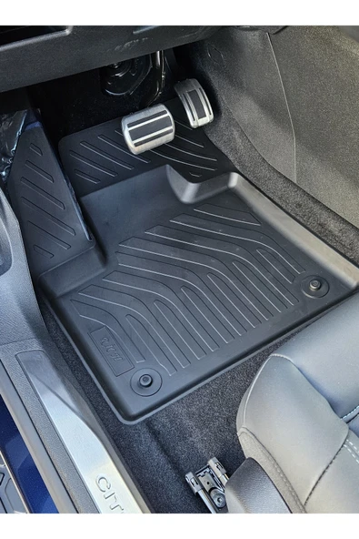 Citroen C5 Aircross Havuzlu Paspas Siyah 2019-2024 Kokusuz Yumuşak ürün görseli 1