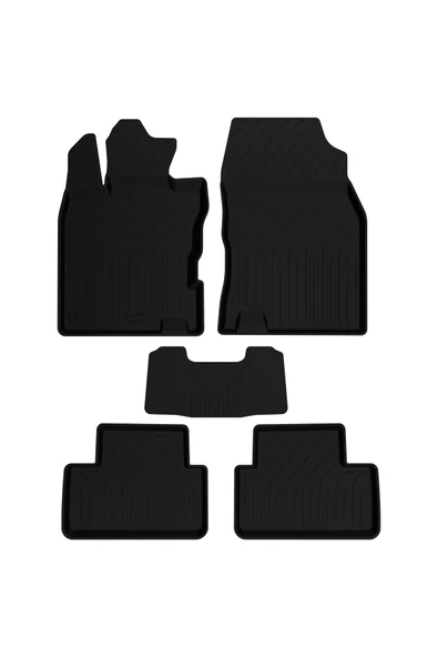 Nissan Qashqai 2014+ 4D Havuzlu Paspas – Tpe, Derin & Kaymaz Koruma - Resim 3