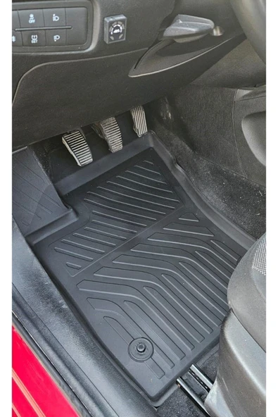 Fiat Egea Sedan Kokusuz yumuşak Tpe 4D 2015–2024 Uyumlu Havuzlu Paspas - Resim 4