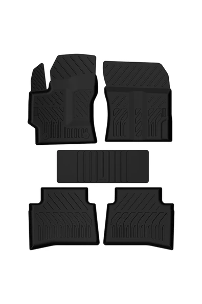 Toyota Corolla 2019-2024 Kokusuz Yumuşak Havuzlu Paspas - Resim 3