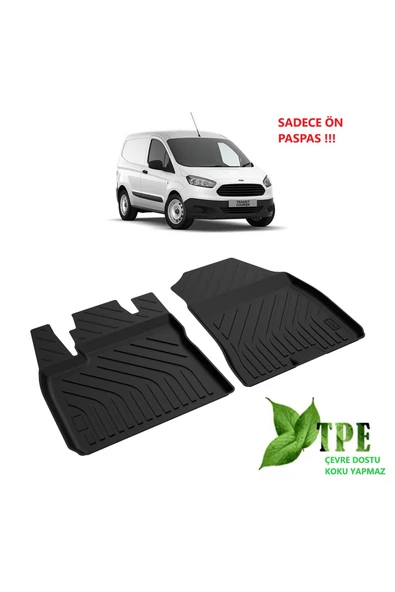 Transit Courier Panelvan Kapalı Kasa Havuz Paspas Ön 2015-2023 - Resim 2