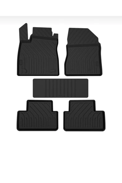 Clio 5 2019+ 4D Havuzlu Paspas - Resim 4