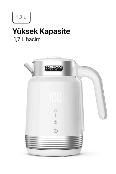 Xenon Smart Akıllı Monitörlü Bebek Kamerası Hava Temizleyici Kettle Seti - Resim 2