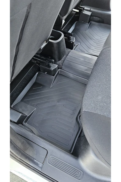 Citroen Nemo 4D Havuzlu Paspas Siyah 2008-2017 - Resim 7