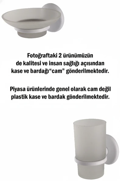 Banyo Aksesuarları Üç Katlı Köşelik Kağıtlık Havluluk Sabunluk Fırçalık Bornozluk Seti Beyaz Renk - Resim 2