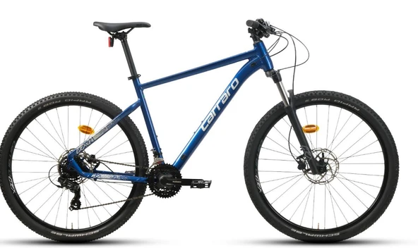 Carraro Crx 721 27,5 Jant 21 Vites Hidrolik Disk Fren 440H Erkek Dağ Bisikleti Metalik Mavi Gümüş ürün görseli 1