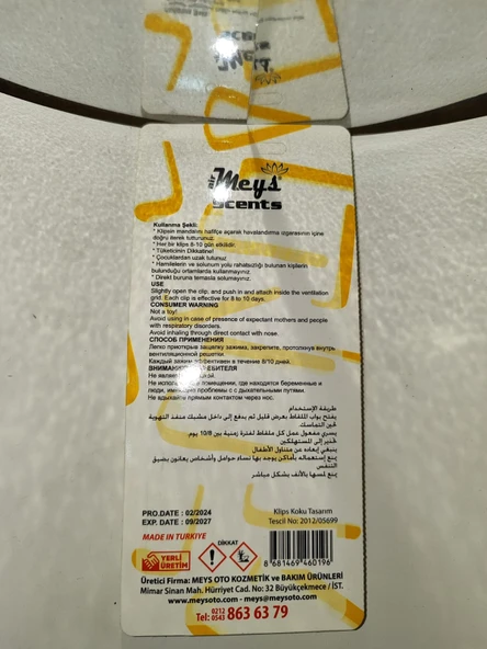 MEYS MANGO LEMON KOKU - Resim 2