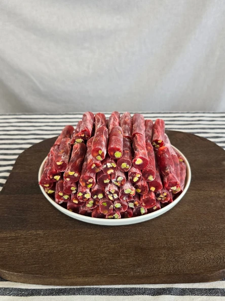 Gaziantep Yörem Antep Fıstıklı Narlı Fitil Lokum 1 Kg ürün görseli 1