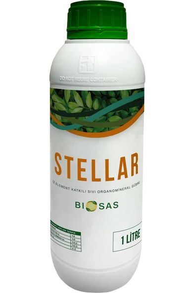 Biosas Stellar 1 LT İz Element Katkılı Sıvı Organomineral Gübre ürün görseli 1