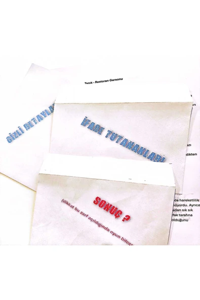 5li Paket Premium Versiyon Dedektif Oyunu Çözülemeyen Davalar - Resim 5