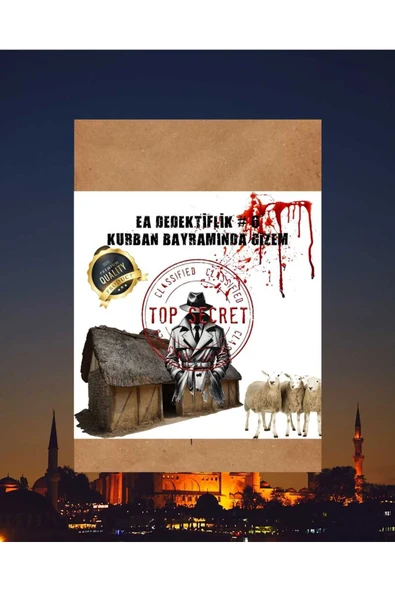 Dedektifimiz Kurban Bayramında Ağıldaki Sırrı Çözüyor ürün görseli 1