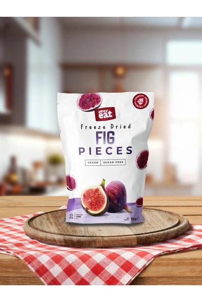 İncir Kuru Meyve Cipsi 30 G X 2 Adet Dondurularak Kurutulmuş Meyve - Resim 2