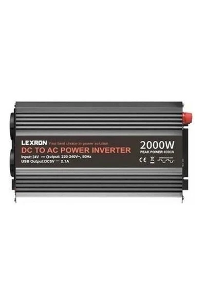 Lexron Carspa 2000W- Modifiye Inverter (24V) ürün görseli 1