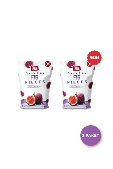 İncir Kuru Meyve Cipsi 30 G X 2 Adet Dondurularak Kurutulmuş Meyve ürün görseli 1