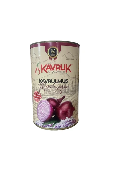 KAVRUK KAVRULMUŞ MOR SOĞAN KONSERVE 4000 GR ürün görseli 1