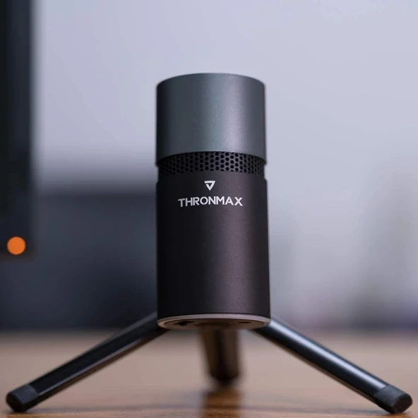 Thronmax M8 PULSE Siyah USB 96Khz 24bit HD Kayıt ANC Youtuber+Streamer Mikrofon - Resim 10