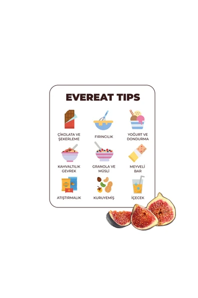 Dondurularak Kurutulmuş Incir Taneleri - Sağlıklı Atıştırmalık, Freeze Dry Yöntemiyle Üretilmiş - Resim 4