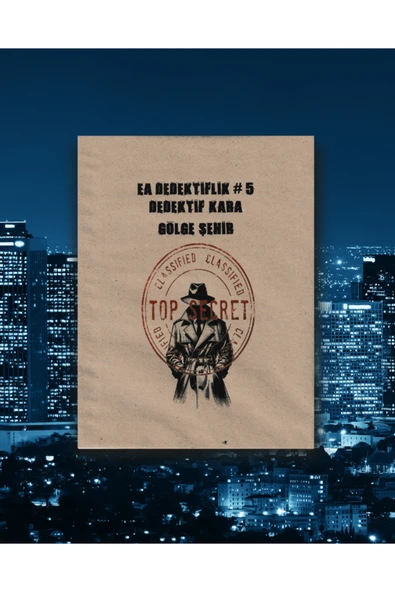 Premium 2026 Dedektif Kara Gölge Şehir #5 ürün görseli 1