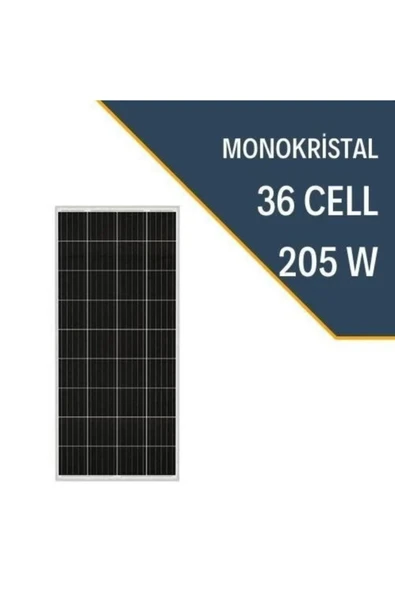 Lexron 205w Monokristal Güneş Paneli ürün görseli 1