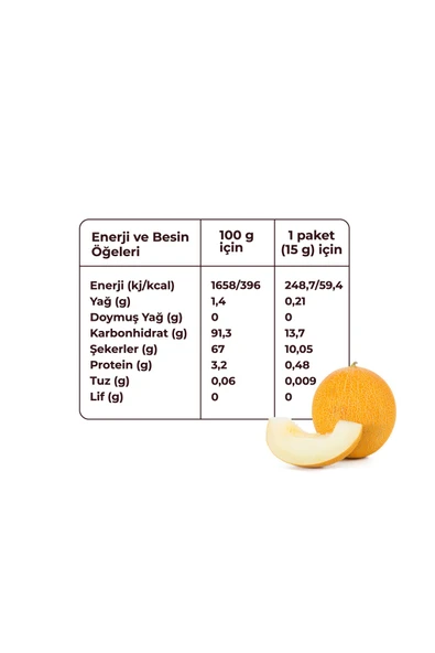 Kavun Kuru Meyve Cipsi - Dondurularak Kurutulmuş Freeze Dried Çıtır Kavun - Resim 2